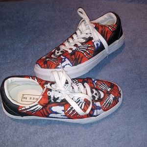 3 in Misfits Fiend Crimson Ghost Sneakers  9.5